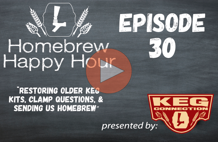 Restoring Older Keg Kits, Clamp Questions, & Sending us Homebrew – HHH Ep. 30