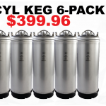 AMCYL_homebrew_ball_lock_keg_single_handle_5_gallon_six_pack