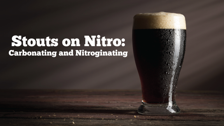 Stouts on Nitro: Carbonating and Nitroginating