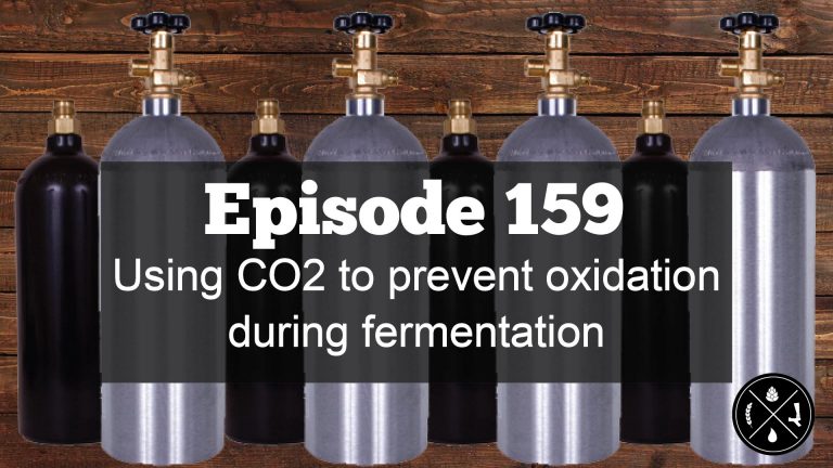 Using CO2 to prevent oxidation during fermentation — Ep. 159