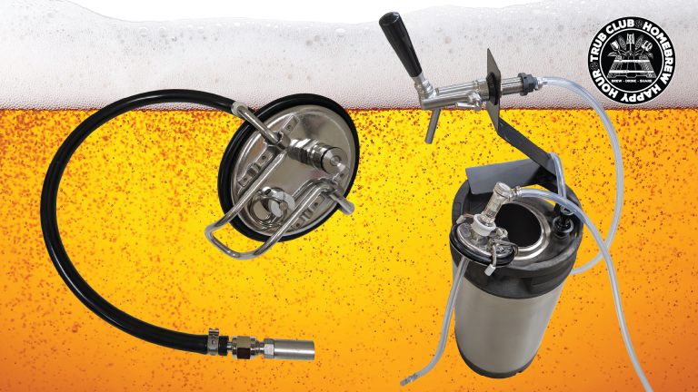 Using Huge Hose in a Keezer, Jockey Box Coils and Flow Control Faucets, & Using a Quick Carb Lid for Beer – Ep. 438