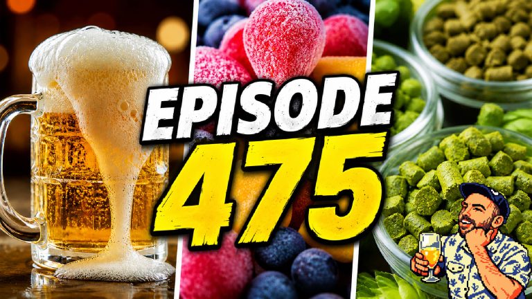 Fixing Foamy Beer, Frozen Fruit Tips, & Easy Hop Subs | Episode 475