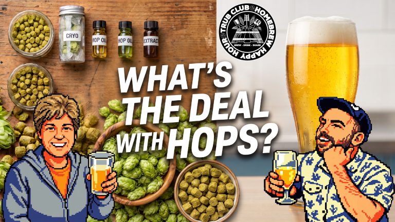 What’s the Deal with Hops & A Question About Brewing Bright Beer